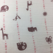Load image into Gallery viewer, Jungle Girl Muslin Swaddle Blanket