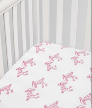 Load image into Gallery viewer, Toucan Fitted Muslin Crib Sheet