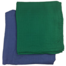 Load image into Gallery viewer, 2 pack - Solids Muslin Swaddles 50"x50"