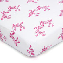 Load image into Gallery viewer, Toucan Fitted Muslin Crib Sheet