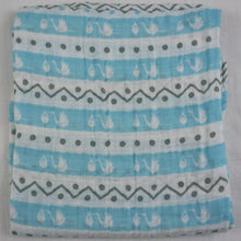 Load image into Gallery viewer, Stork Muslin Swaddle Blanket