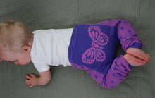 Load image into Gallery viewer, Purple Butterflies Baby Leggings (available in 3 sizes)
