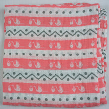 Load image into Gallery viewer, Stork Muslin Swaddle Blanket