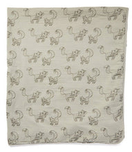 Load image into Gallery viewer, Gray Fox 2-layer Big Bambino: made with 100% Organic Cotton Muslin. (extra large 60"x72") for older kids & adults