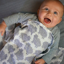 Load image into Gallery viewer, Sheep - 1 Single Layer Swaddles 50"x50" made from Bamboo, muslin, nursing cover, large size light weight blanket