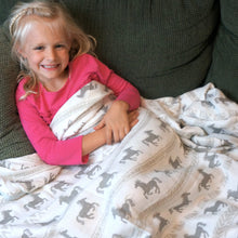 Load image into Gallery viewer, Big Bambino Single Layer Blankets for kids and adults 60"x70" made from Bamboo