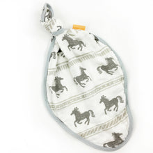 Load image into Gallery viewer, Horses Knot Blanket, Security Blanket