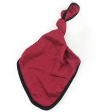 Load image into Gallery viewer, Solid Color Bamboo Knot Blanket, Security Blanket (choice of colors)