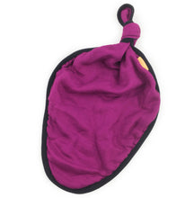 Load image into Gallery viewer, Solid Color Bamboo Knot Blanket, Security Blanket (choice of colors)