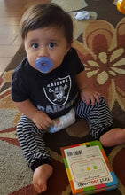 Load image into Gallery viewer, Herringbone Black Gray Baby Leg Warmers