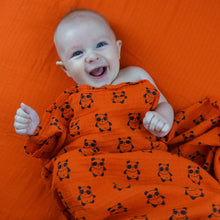 Load image into Gallery viewer, Panda Muslin Swaddle Blanket