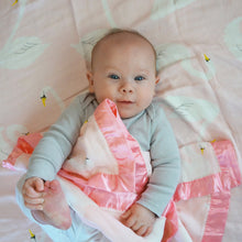 Load image into Gallery viewer, Swans, Triple Layers Swan Blanket with Satin or Cotton Trim