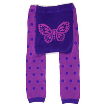 Load image into Gallery viewer, Purple Butterflies Baby Leggings (available in 3 sizes)
