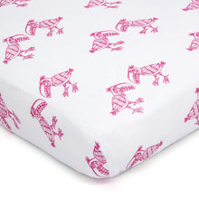 Load image into Gallery viewer, Toucan Fitted Muslin Crib Sheet
