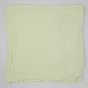 Solid Green Swaddle 1 pack - soft muslin, bamboo/cotton blend