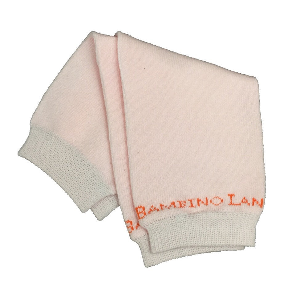 Pink Solid Baby Leg Warmers