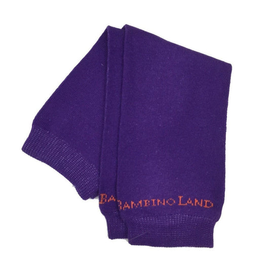 Purple Baby Leg Warmers