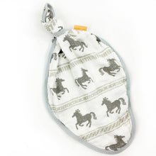 Load image into Gallery viewer, Horses Knot Blanket, Security Blanket
