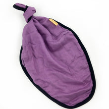 Load image into Gallery viewer, Solid Color Bamboo Knot Blanket, Security Blanket (choice of colors)

