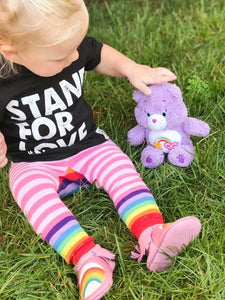 Pink Rainbows Baby Leggings (available in 3 sizes)