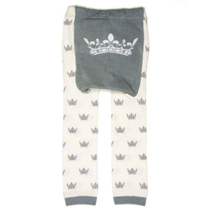 Gray Crowns Baby Leggings (available in 3 sizes)