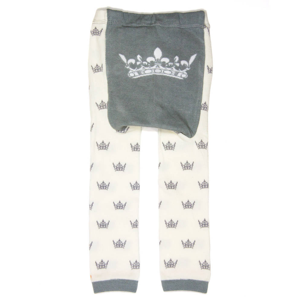 Gray Crowns Baby Leggings (available in 3 sizes)