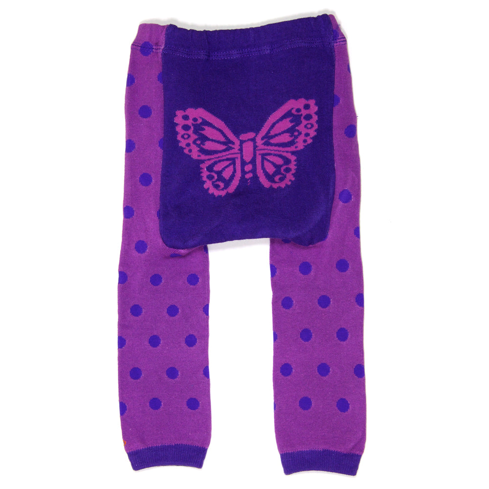 Purple Butterflies Baby Leggings (available in 3 sizes)