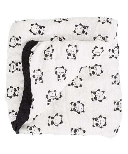Pandas - Small 3-layer Snuggle Blanket (15